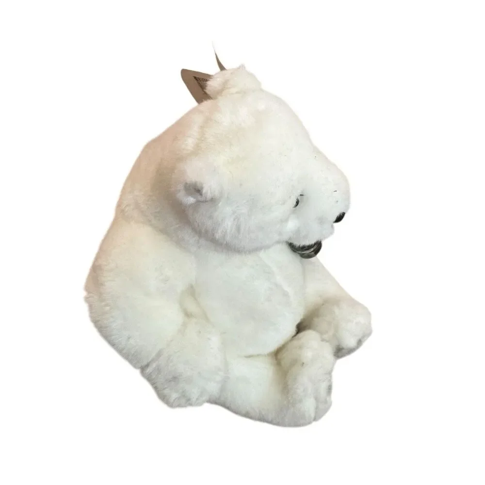 1999 Vintage Coca Cola White Colar Bear‎ Plush New